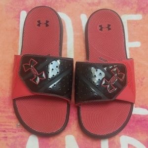 Under Armour slides mens 9